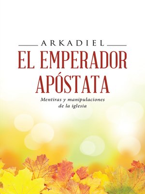 cover image of El emperador apóstata